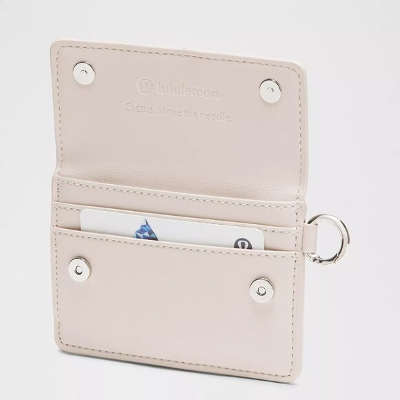Lululemon Leather Alternative Front-Flap Card Case - Picture 4 of 7